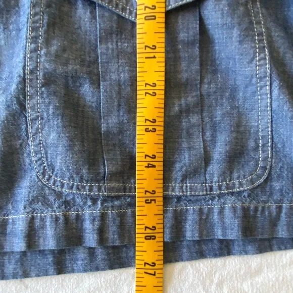 Lauren Ralph Lauren Longsleeve Cotton Denim Hooded Jacket XL - Picture 8 of 8